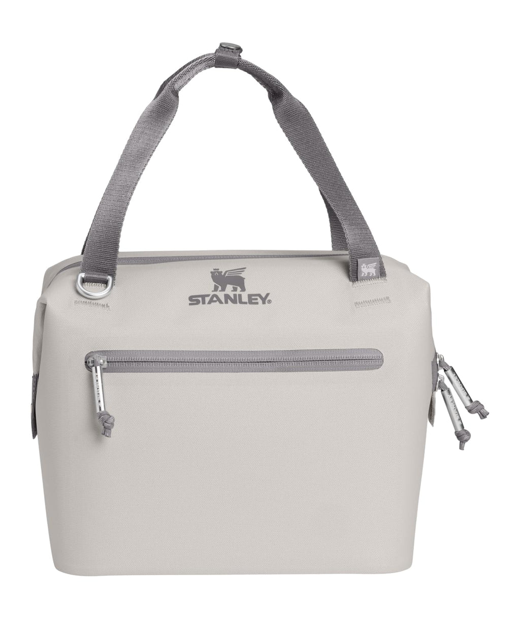 Stanley All Day Julienne Mini Soft Cooler Bag and Lunch Box 7.4 Quarts | 10 Can Cooler with Handles and Strap | Stays Cold for Hours | Insulated Travel Bag with Zipper | BPA-Free | Ash