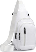 Seoky Rop Sling Bag - Versatile Crossbody Backpack for Travel & Hiking | Compact White Design