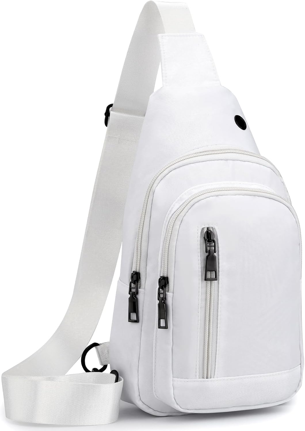 Seoky Rop Sling Bag - Versatile Crossbody Backpack for Travel & Hiking | Compact White Design