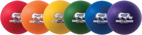 Champion Sports Rhino Skin Play Balls - Durable Foam Balls for High/Low Bounce | 10" Size for Indoor/Outdoor Fun