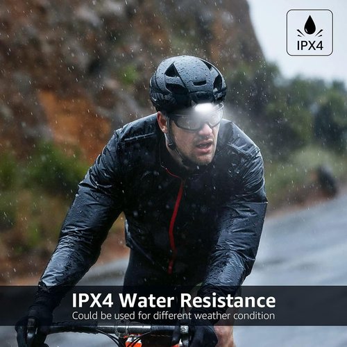 Lepro Headlamp - 2 Pack Super Bright LED Headlights with 6 Lighting Modes | Waterproof & Lightweight for Cycling, Running, Camping