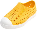 Native Shoes Unisex-Kids Jefferson Sneakers, Pollen Yellow/Shell White, 7 Toddler