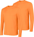 Hanes Sport Men's Long-Sleeve Performance T-Shirts - Cool DRI Moisture-Wicking, 2-Pack