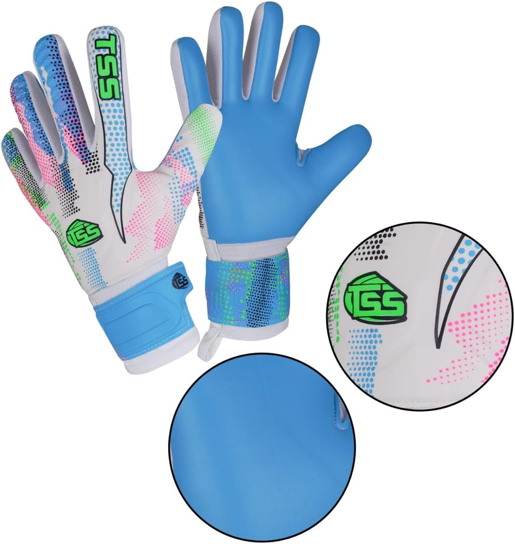 Skiennix Soccer Goalie Gloves - High Performance Protection with Pro-Tech Finger Spine - Multi Size