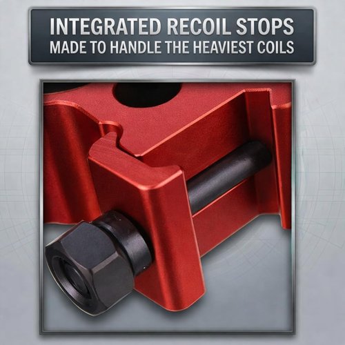 360 Tactical Adjustable One Piece Scope Ring 30mm/1 Inch A/R-15 Up to 1.65" Offset Cantilever Ring Mount. Alumium Finished in Red w/Spacers