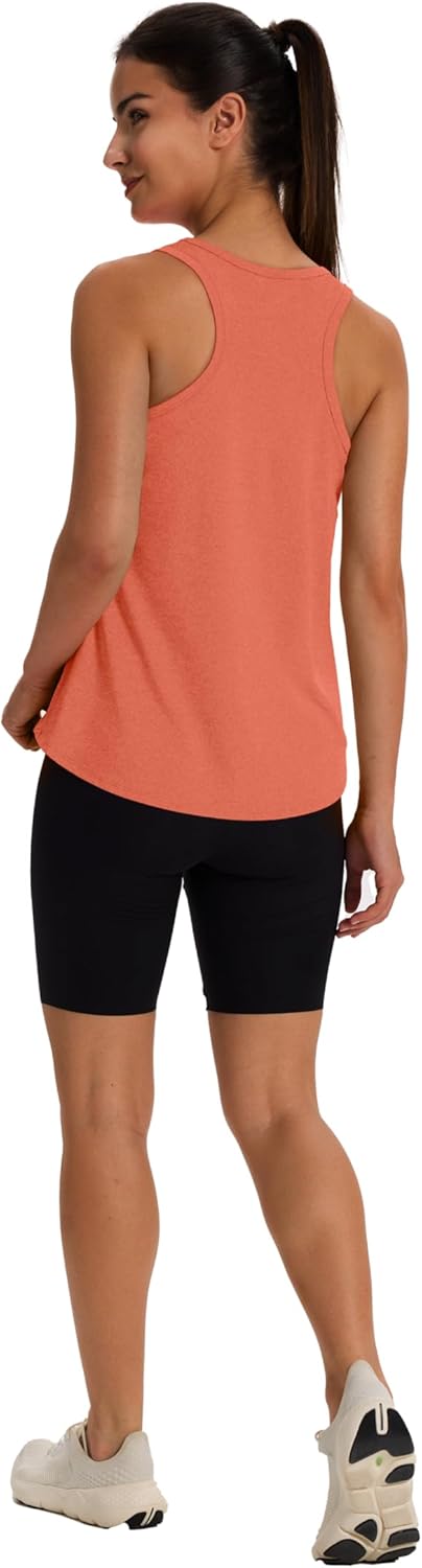 WIHOLL Women's Sleeveless Workout Tank Tops - Athletic Racerback for Gym, Yoga & Running | Summer Fitness (S-XXL)
