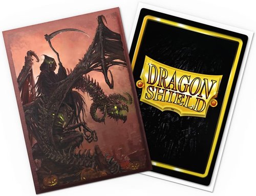 Dragon Shield | Brushed Art Sleeves | Halloween 2025 | 100 Count - Premium Smooth & Tough TCG Sleeves for Pokémon, Flesh & Blood, One Piece & Magic the Gathering