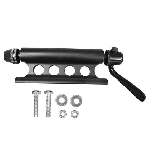Positz Quick Release Bike Fork Mount for Car Roof Rack Truck Inside Vans Carrier When Traveling Transporting Storage fits Road MTB City Hybrid Bicycle