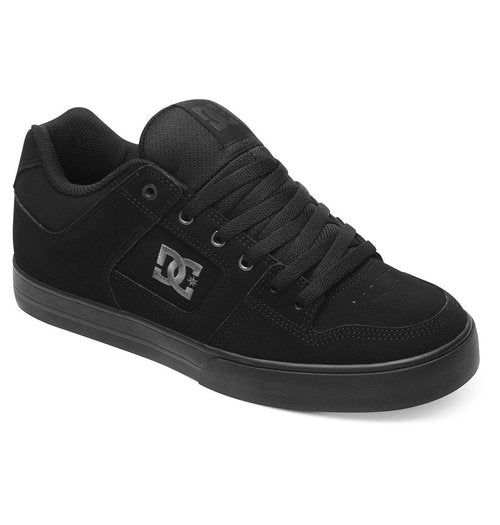 DC Men's Pure Skate Shoe,Black/Pirate Black,12 M US