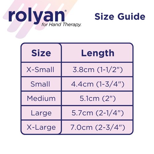 Rolyan Sof-Stretch Short Extension Splint, Easily Adjusts To Finger Width, Provides Dynamic Force to Assist The PIP Into Extension, Latex-Free, White, Large, 1/PK