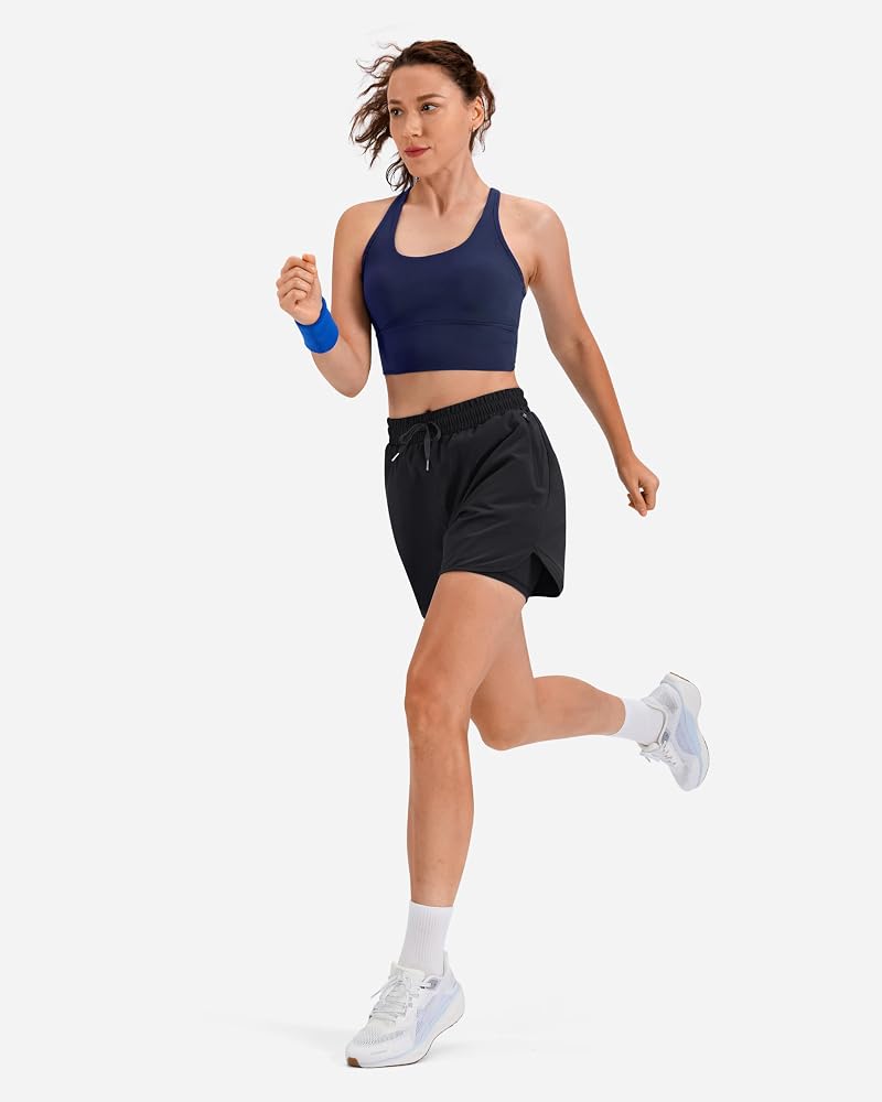 Women’s 2-in-1 Running Shorts with 3/5