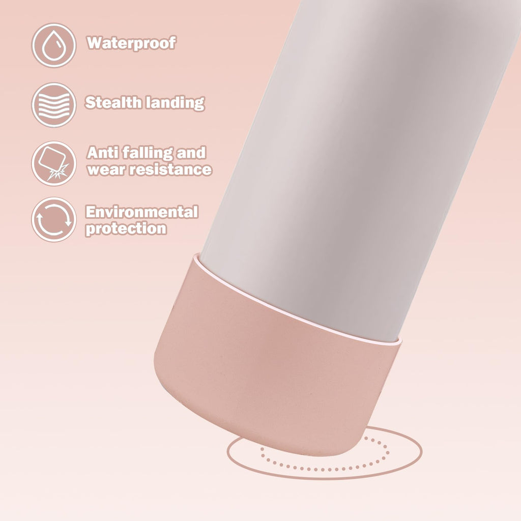 HEYSKAY 2PCS Silicone Boot for Owala Flask Water Bottle 24oz Anti-Slip Protective Sleeve for Owala Twist,FreeSip and Flip Stainless Steel Water Bottle BPA-Free Boot Bottom Base