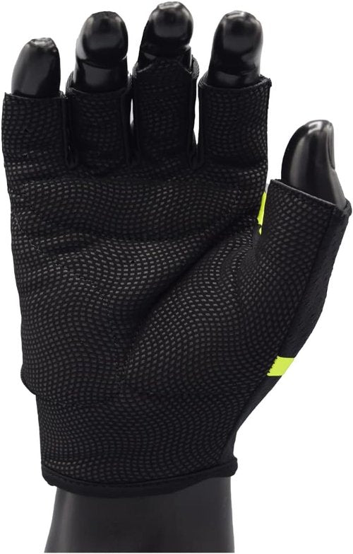 MRX Weight Lifting Gloves - Breathable Half Finger Workout Gloves with Anti-Slip Grip | Shock-Absorbing Protection