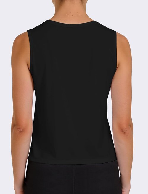 AURUZA Ice Silk Workout Tank Top - Women's Athletic Sleeveless Top for Gym & Running | Loose Fit, Sun Protection