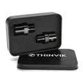 Thinvik Titanium Alloy Bike Pedal Extenders, Extended Pedal Spacer for 9/16 inch Bike Pedals, Pedal Extensions - Extended 20mm/ 0.79in