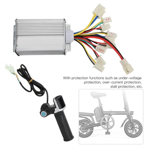 Keenso 36v Controller, Multifunctional 1000w Ebike Throttle Speed Controller for Electrical Scooter E Bike Bicycle Tricycle