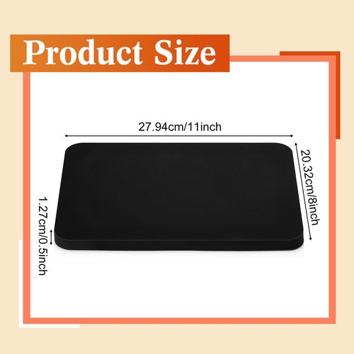 Frienda 3 Pcs Lipo Foams Post Surgery 8 x 10 x 0.5 Inch Firm Foam Boards for Lipo Recovery Liposuction Pad Flattening Abdominal Compression Board Tummy Tuck C Section Supplies