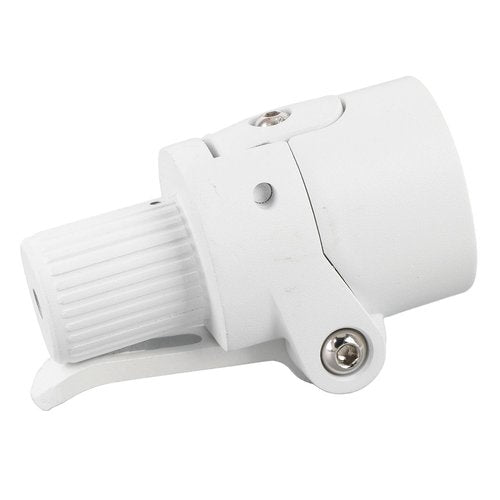 Nurnesy Electric Scooter Pole Folder Base, ABS and Alloy Non Slip Coating, High Strength Material, Easy Folding Design, Impact, for M365 Electric Scooter (White)