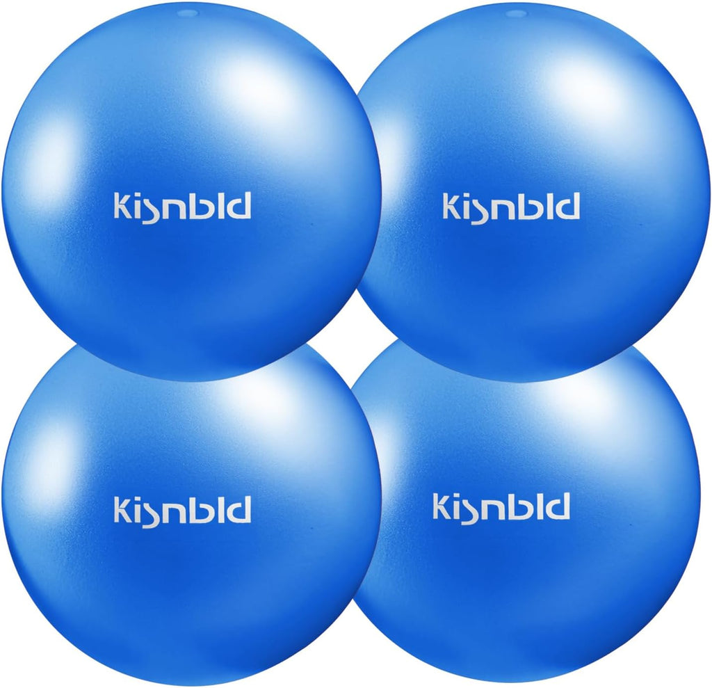 Small Exercise Ball - 9 Inch Mini Pilates Ball | Anti-Burst, Slip Resistant for Fitness & Core Strength