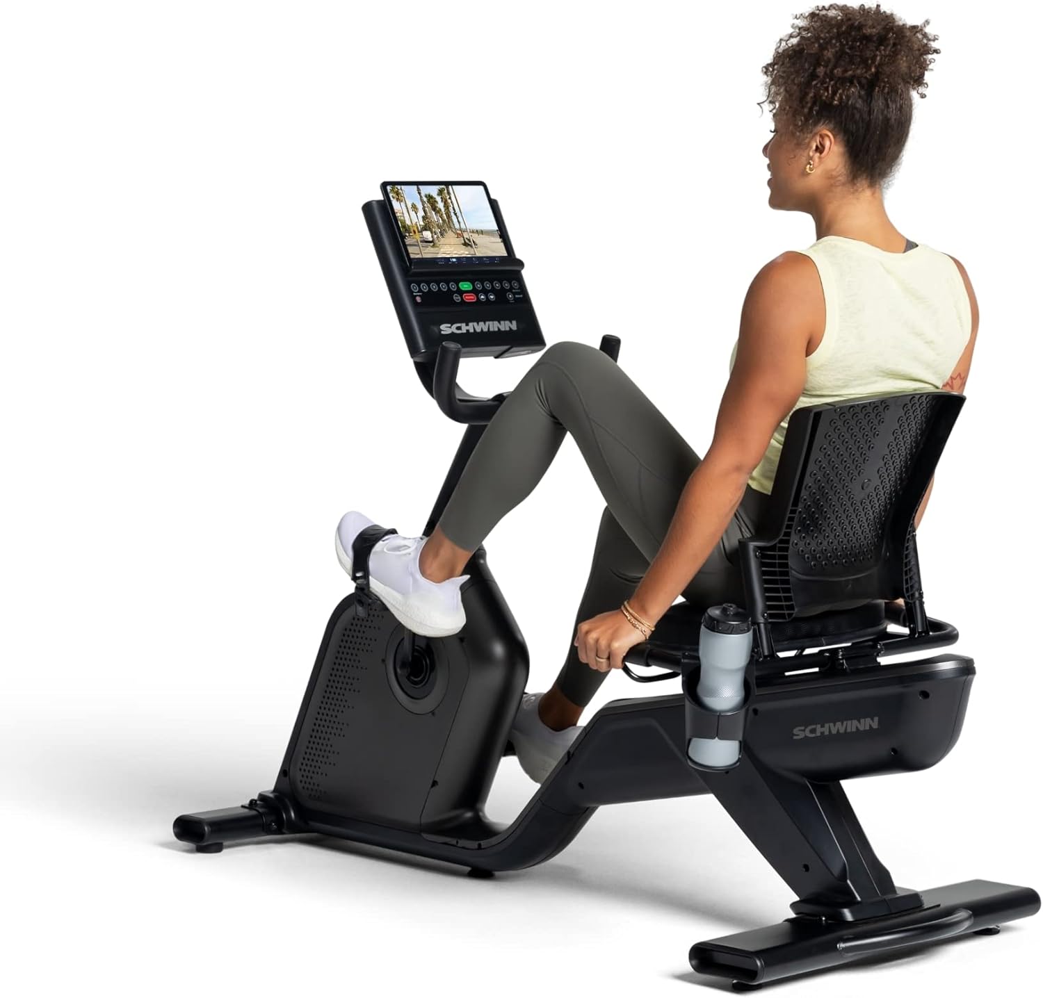 Schwinn Fitness Recumbent Bike - Comfortable Design for Low-Impact Workouts | Adjustable Resistance