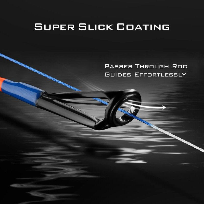 KastKing Superpower Braided Fishing Line, Blue Camo, 50LB, 1097 Yds
