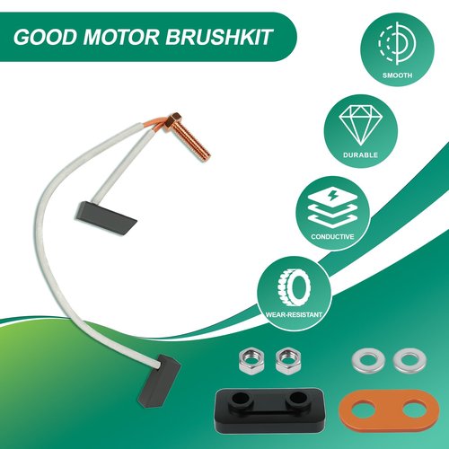 OXTOUF Club Car Golf Cart 36V & 48V 1994-up Club Car and Yamaha G8 G9 G14 G16 GE Motor Brush Kit, OEM 1017946 1017947 Replacement (Set of 2)