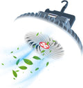 Skiennix Portable Camping Fan - USB Rechargeable LED Lantern | Waterproof & Versatile for Hiking, Tent, and Emergency Use
