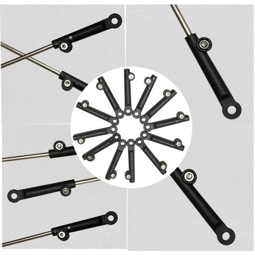 Meuey Lyot Black Bicycle Support Bracket Bicycle Frame Bracket Fat tire Bicycle Mudguard Support Suitable for 20 "/24" /26 "Mountain Bike Bicycles 8PCS
