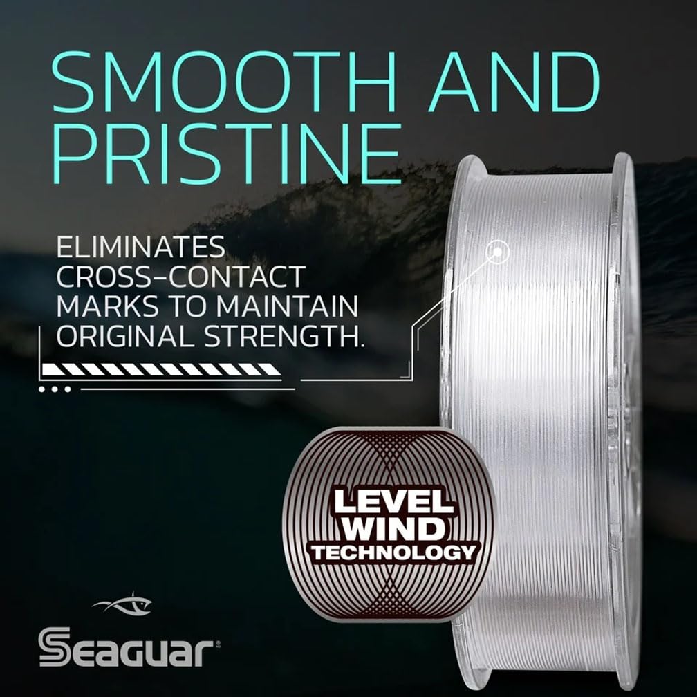 Seaguar Blue Label 100% Flourocarbon Fishing Line (DSF), 2lbs, 25yds Break Strength/Length - 02FC25