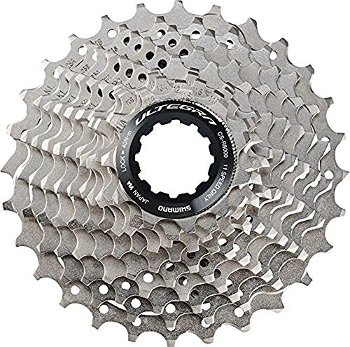 Shimano 11-28t Bike Cassette Gray Compatible with 11-Speed Road Bikes