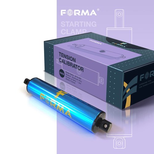 FORMA S.F. Sports Tennis Stringing Machine Tools Racket String Assistance Tension Calibrator for Tennis Badminton Squash Racquet Including Operating Hardware