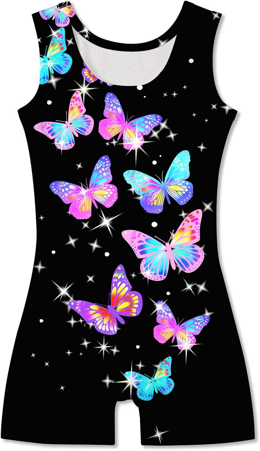 TUONROAD Girls Gymnastics Leotards - Cute Toddler Unitard for Dance & Tumbling | Sizes 2-10T