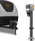 KYX Electric Trailer Jack - 7500LB A-Frame Tongue Jack | Waterproof 9.84"-33.85" for RVs & Trailers