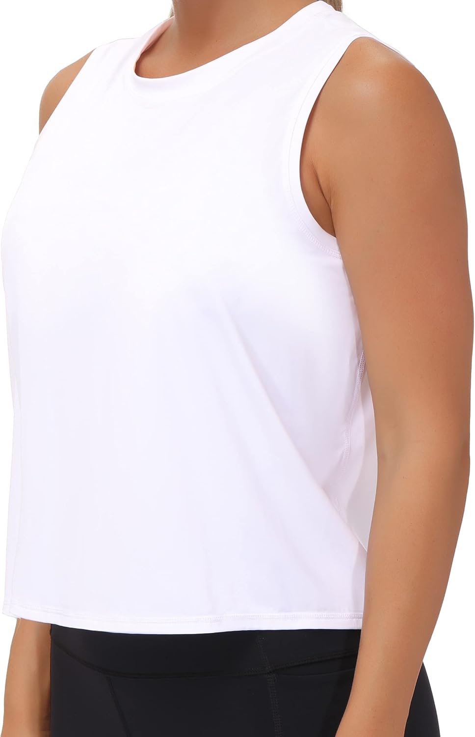 The Gym People Women's Workout Tops - Ice Silk Quick Dry Sleeveless Design for Ultimate Comfort