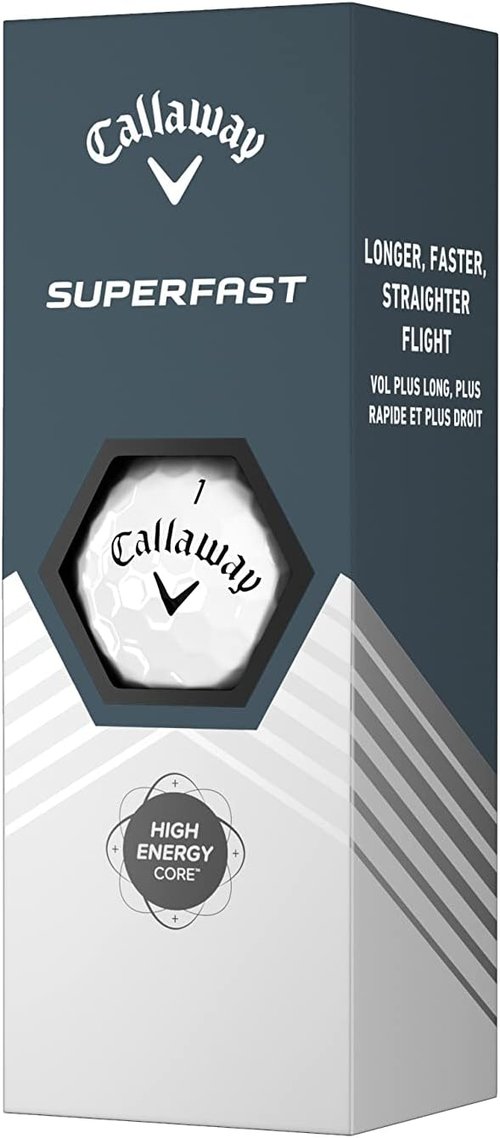 Callaway Golf Superfast Golf Balls - High Performance Distance & Control | 12-Pack