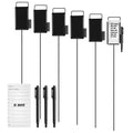 Shappy 6 Pcs 4 or 6 Pack Golf Metal Proximity Marker Closest to The Pin Ctp Marker with Black Pens 1 Pcs (50 Sheets) Cards for Golf Marking for Long Drive Putting Competition