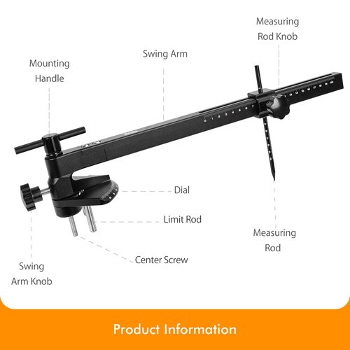 Mimoke Professional Road Bike Shifter Adjustment Tool Aluminum Alloy Black Anodized, Fits 340-460mm Drop Bars – Essential for Bike Shops & Enthusiasts