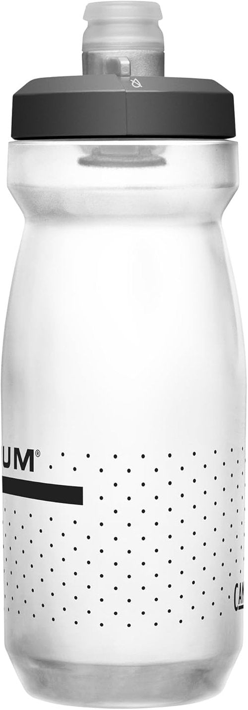 CamelBak Podium Water Bottle - Squeeze Design for Easy Hydration | 21oz Carbon Color