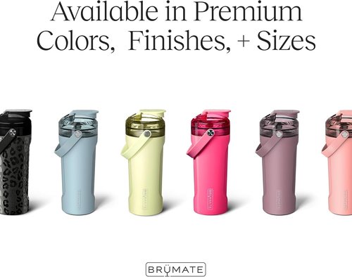 BrüMate MultiShaker Blender Shaker Bottle - 100% Leakproof Insulated Stainless Steel | 26oz Dark Aura