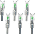 Skiennix 6PCS Lighted Nocks for Crossbow - .300/7.62mm LED Arrow Nocks for Archery Hunting