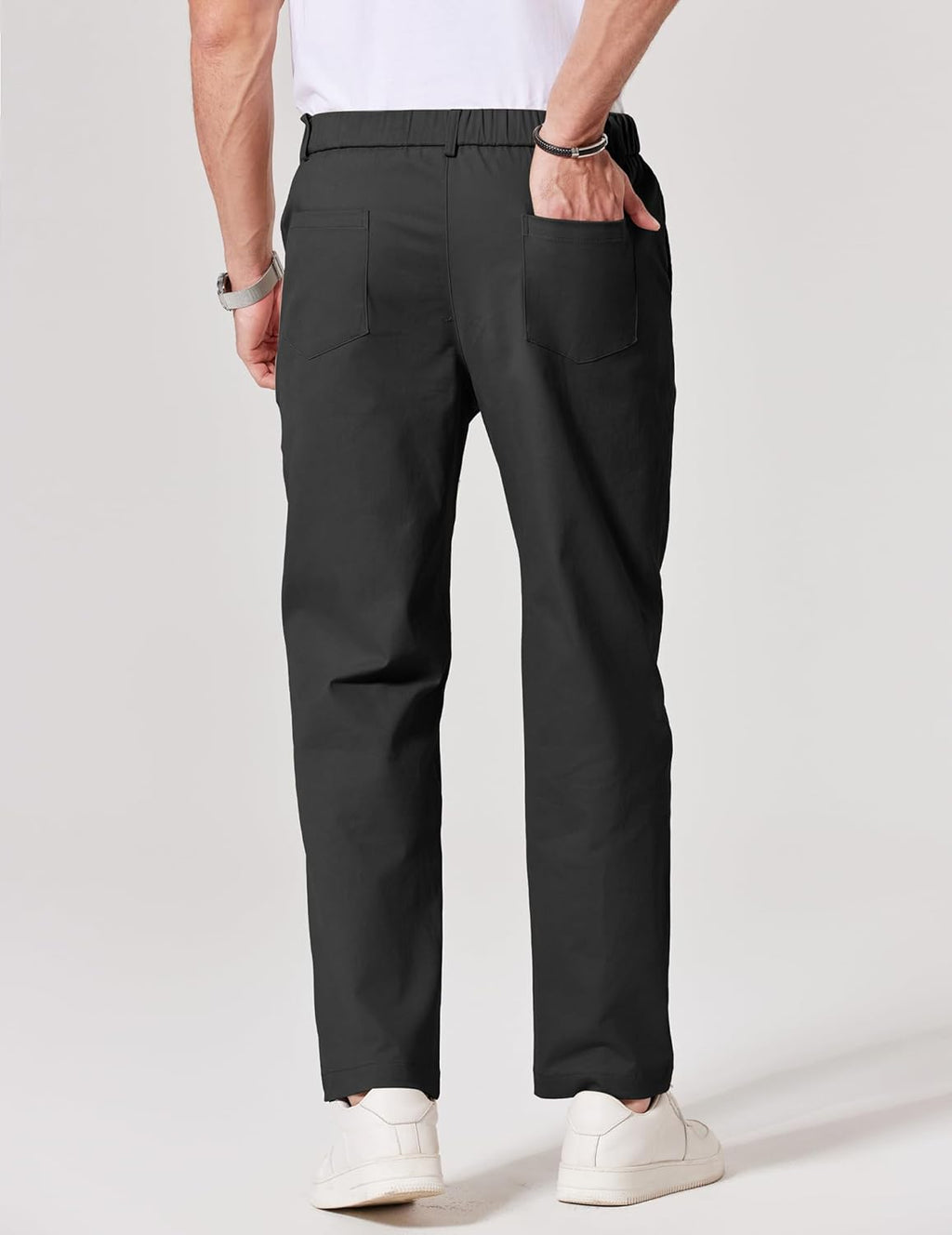 COOFANDY Men's Chino Pants - Stretch Casual Dress Trousers with Pockets for Golf | Versatile Fit
