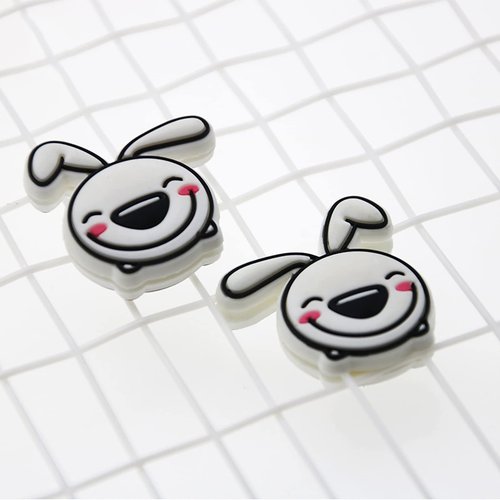 FKYzixeh Tennis Racket Dampeners, Tennis Racket Shock Absorber, Cute Pattern Tennis Accessories (6 pcs Cute Animal)