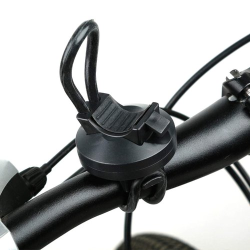 BESPORTBLE 2Pcs Universal Bike Flashlight Clamp 360 Degree Adjustable Cycling Torch Stand Handlebar Light Holder for Road Mountain Bike