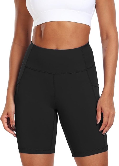 CADMUS High Waist Yoga Shorts - Naked Feel Workout Biker Shorts for Women | 3'' to 8'' Sizes