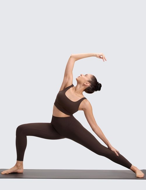 CRZ YOGA Yoga Leggings - Buttery Soft High Waisted No Front Seam 25" for Comfortable Pilates Workouts
