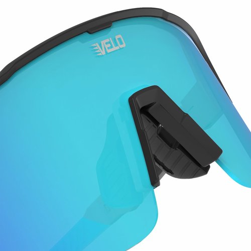 VELO Shades – Slider – Baseball/Softball Sunglasses – By Jax of The Bullpen Training (Gen2, Black Ice, Sml Adlt/Youth)