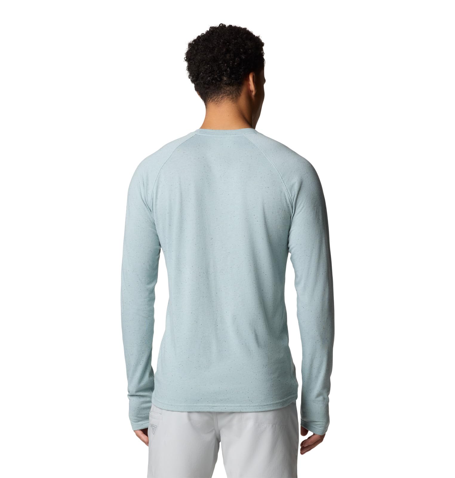 Columbia Men's PFG Uncharted Neps Long Sleeve, Crushed Blue, X-Large