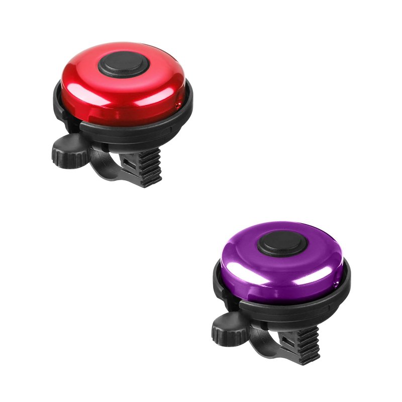 Accmor Classic Bike Bell, Aluminum Bicycle Bell, Loud Crisp Clear Sound Bicycle Bike Bell for Adults Kids