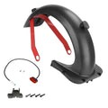 Lveofielygi Rear Mudguard Set Compatible with Segway Ninebot Max G30 Electric Scooter, Mudguard Support Red Bracket Replacement Kits Repair Accessories for Scooter