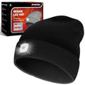 SYMNTEM Unisex Beanie Hat with Light, Rechargeable Headlamps Cap, Gifts for Men, Hiking, Camping headlamps, Cool Gadget Birthday Gifts for Men, Women, Dad, Father, Boyfriend, Black